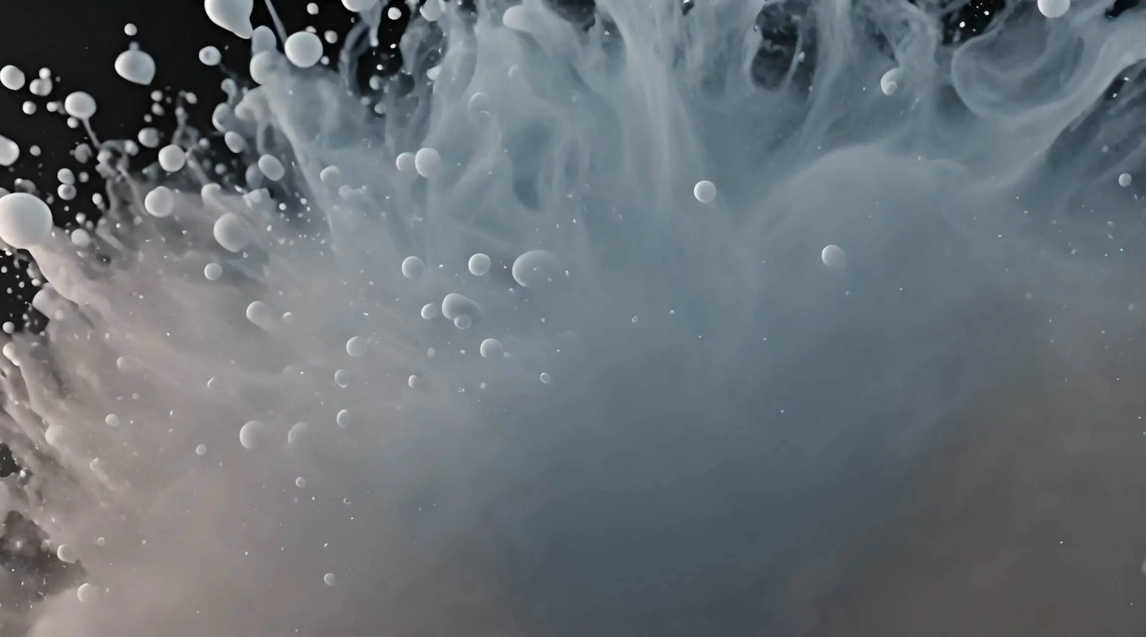 Ethereal Aqua Swirl Gentle Liquid Video Loop